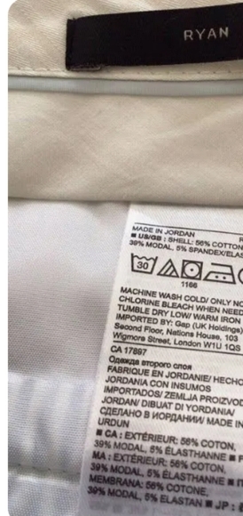 Banana Republic Striped Ryan Slim Straight Dress Pants Women's Size 6 - Picture 4 of 12